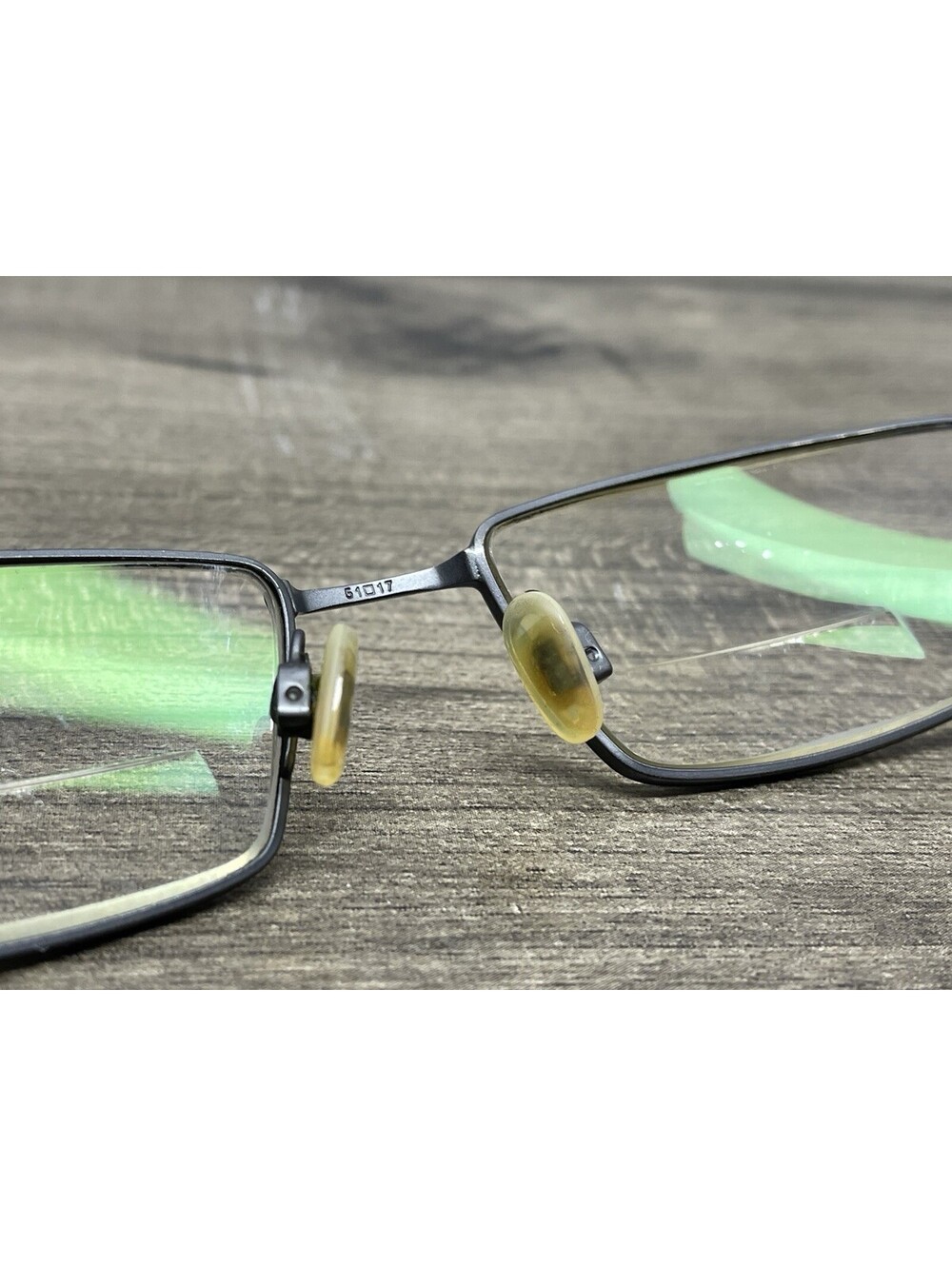 NIKE EYEWEAR 8065 013 GRAY BLACK 51[]17-145 EYEGLASSES FRAMES ONLY -SEE PHOTOS - Picture 8 of 15